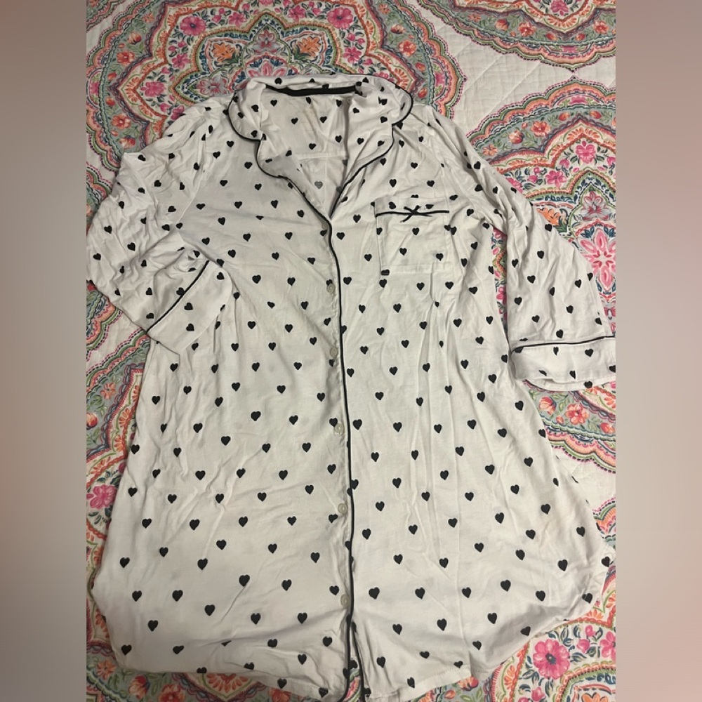 Kate Spade Heart Nightgown szL